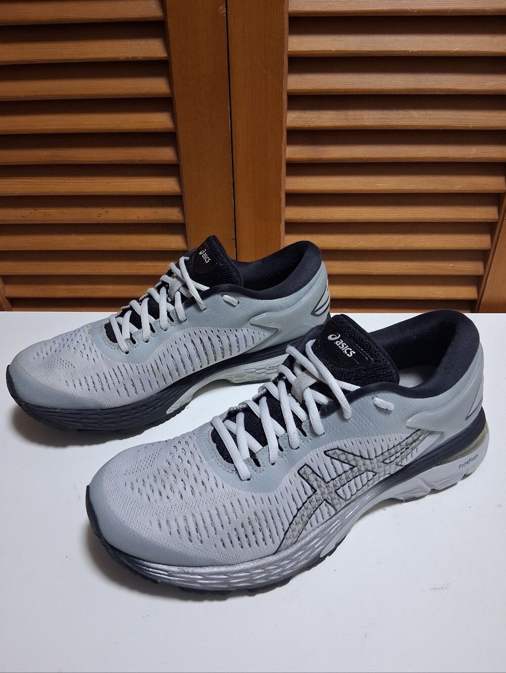 ASICS GEL-Kayano 25 Grey/Black Women's Running Shoe * Size: 9 - Picture 2 of 7